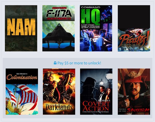 Humble Weekly Bundle Retroism Now Available