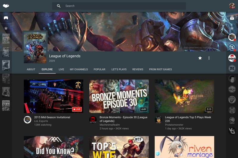 YouTube Gaming App Announced
