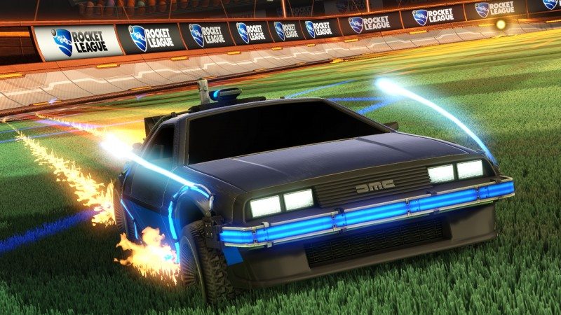 Rocket League Goes Back to the Future