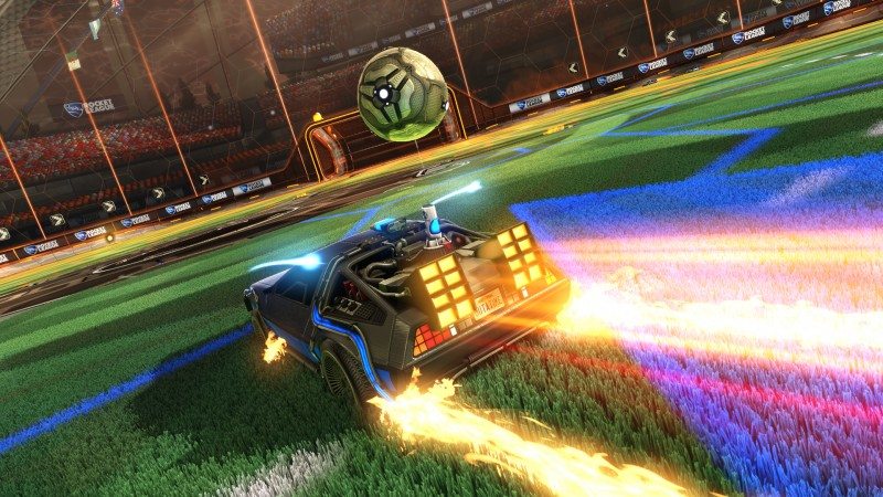 Rocket League Goes Back to the Future Starting Today