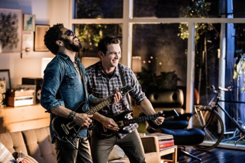 Guitar Hero Live Pits James Franco against Lenny Kravitz in an Epic Rock Battle
