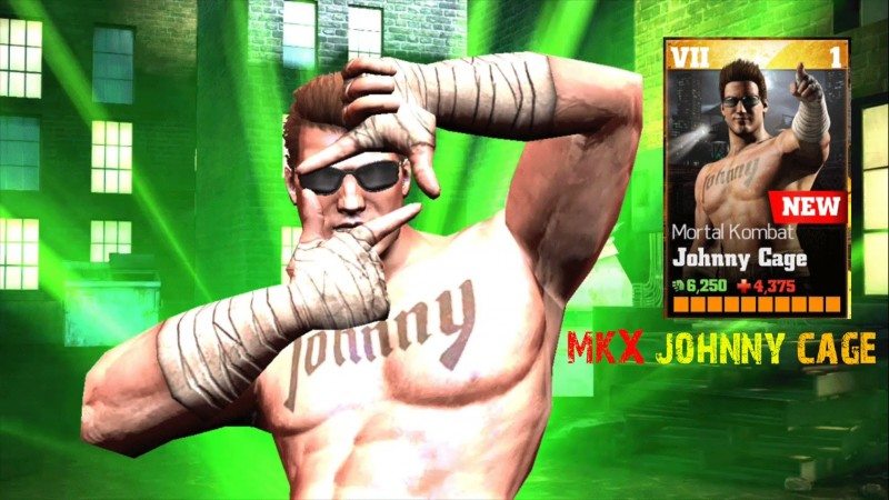 WWE Immortals Latest Update Adds Johnny Cage from Mortal Kombat X
