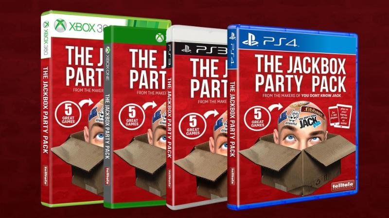 Telltale Games Brings The Jackbox Party Pack to Retailers Worldwide