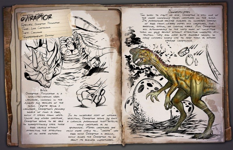 ARK: Survival Evolved Welcomes the Oviraptor