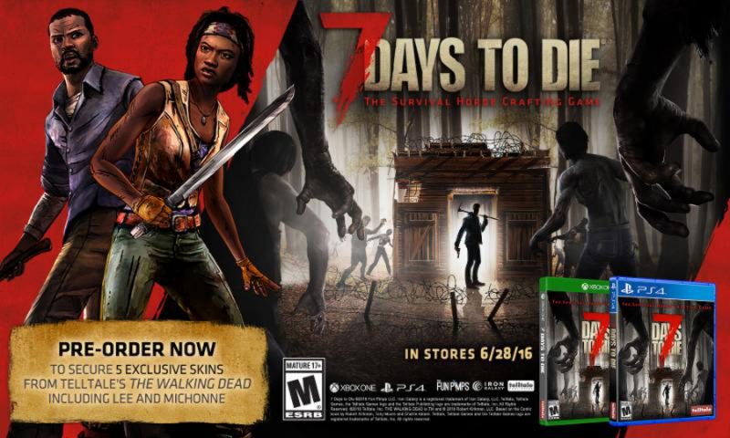 next update for 7 days to die xbox one