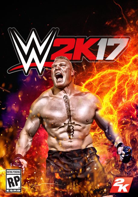 2K Announces Brock Lesnar as WWE 2K17 Cover Superstar