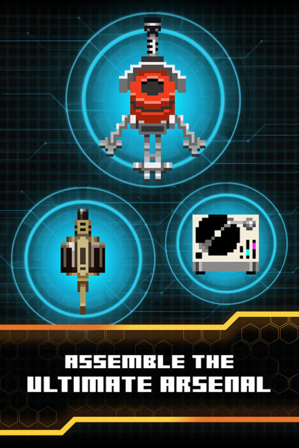 Evil Factory Retro 8-bit Arcade Mobile Game Now Out