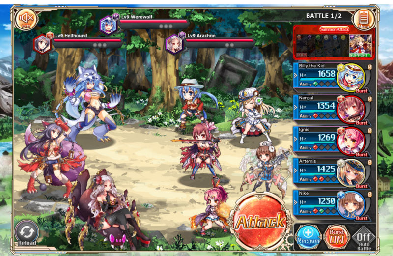 Kamihime Project Top Selling Adult Game Launched by Nutaku