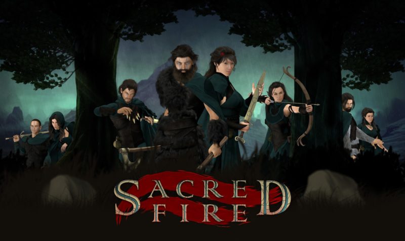 SACRED FIRE Psychological RPG Surpasses Kickstarter Target, Looking for Stretch Goals