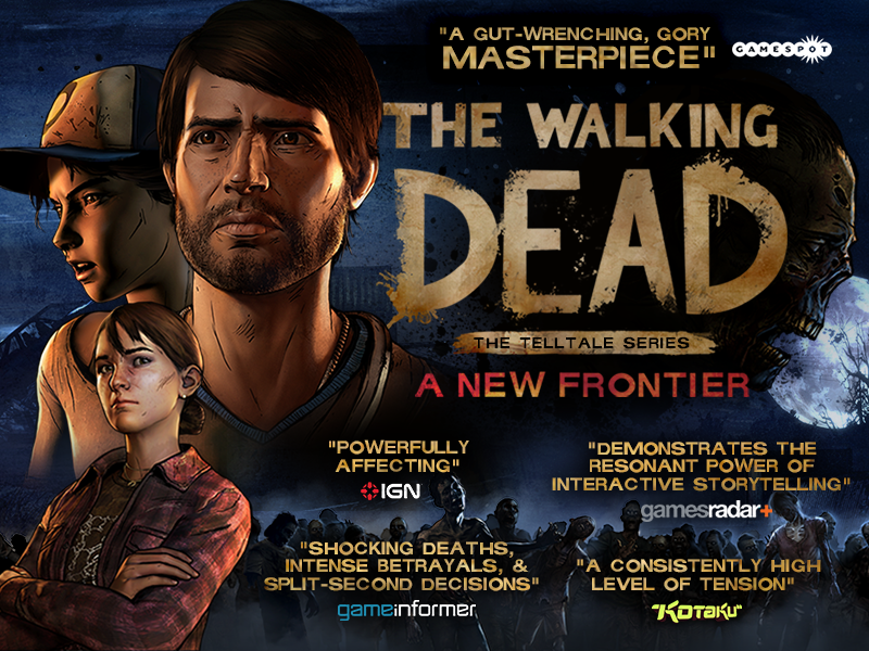 The Walking Dead: The Telltale Series - A New Frontier Now Available at Retail