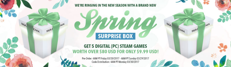 Square Enix Surprise Box Returns in Time for Spring