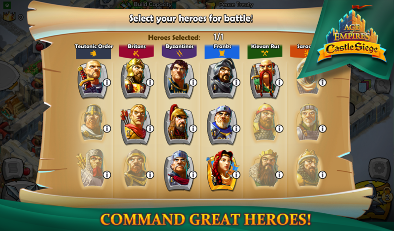 Age of Empires: Castle Siege Now Available on Google Play Store