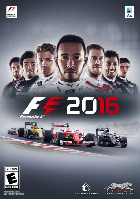 F1 2016 Coming to Mac April 6