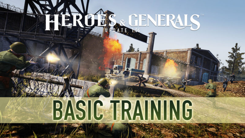 Heroes & Generals New Update Adds Basic Training for New Soldiers and Easter Eggs