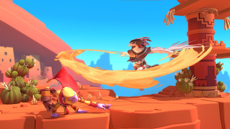BRAWLOUT Competitive Animated Platform Fighter Coming to Steam Early Access April 20