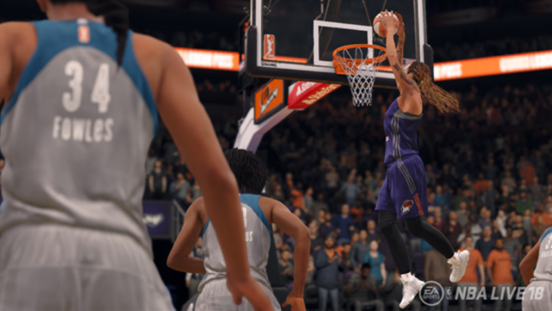 WNBA Teams to Make Official Video Game Debut in NBA LIVE 18