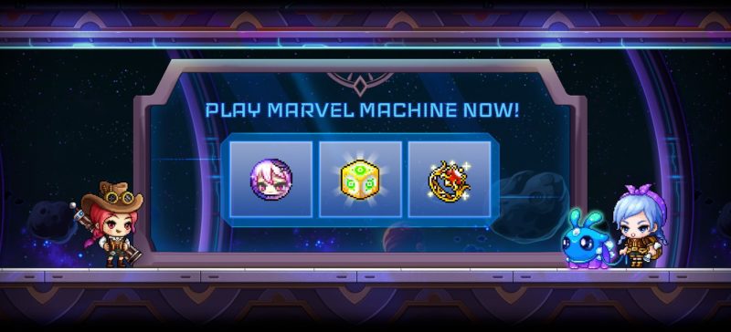 MapleStory Marvel Machine in-game Event Now Live