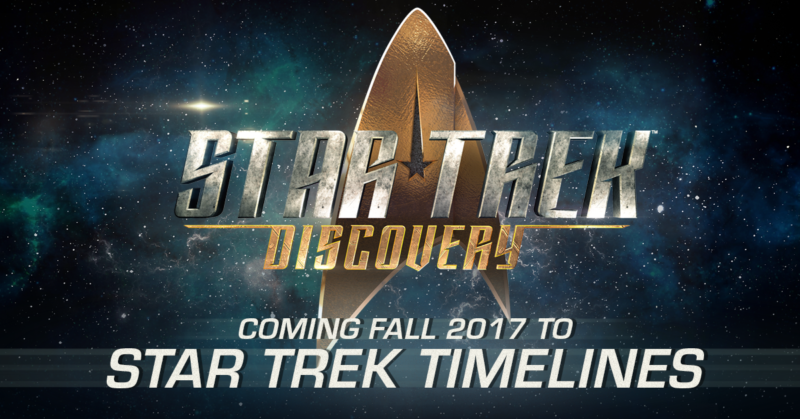 STAR TREK TIMELINES Expands with All New Content from Star Trek: Discovery