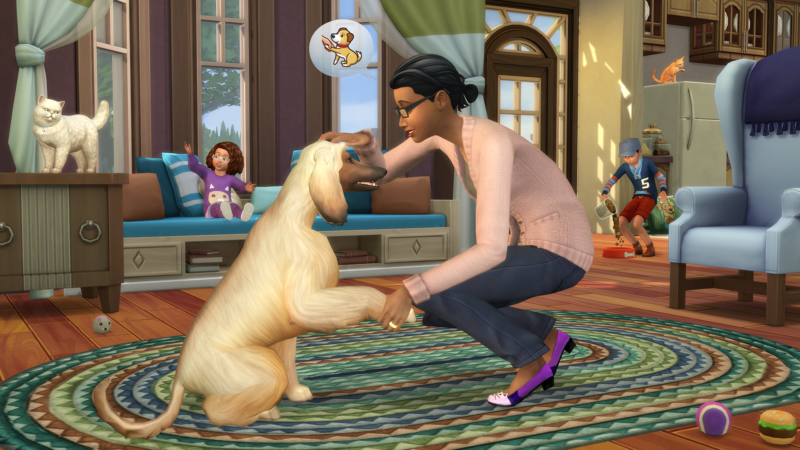 EA and MAXIS Launch THE SIMS 4 Cats & Dogs Expansion Pack