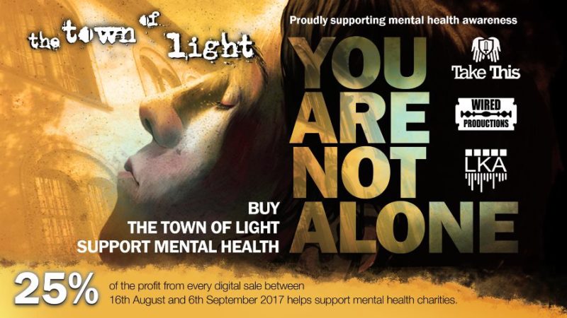 The Town of Light Sales to Benefit Mental Health Awareness