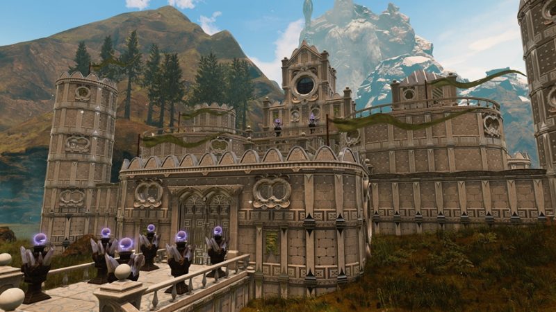 Citadel: Forged With Fire Update Lets You Construct a Custom High-End Castle with Marble Structure Set