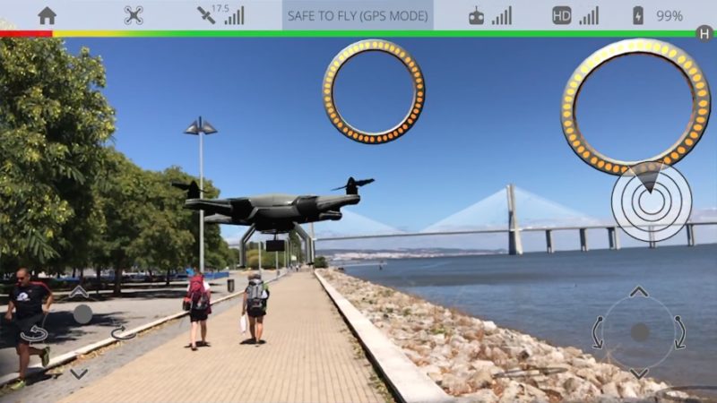 Dronetopolis AR Review for iPhone