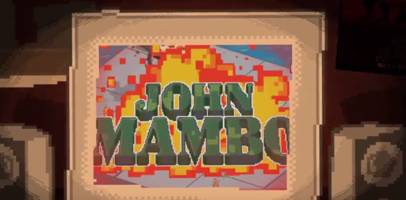 JOHN MAMBO Frenetic Retro Arcade Game Needs Your Support on Kickstarter