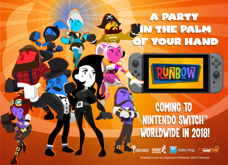 Tokyo Games Show 2017: Runbow Coming to Nintendo Switch in 2018