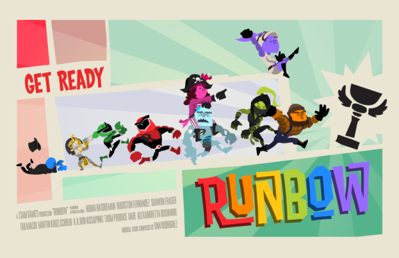 RUNBOW Insane Multiplayer Platforming Madness Coming to PS4 Later this Year