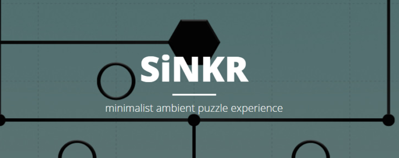 SiNKR Minimalist Puzzle Game Coming to Steam and iOS in October