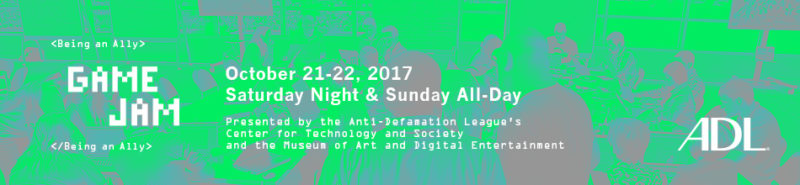 “Being an Ally Game Jam” in Support of Anti-Bullying and Ally-Building Behaviors in Game Design Begins Oct. 21