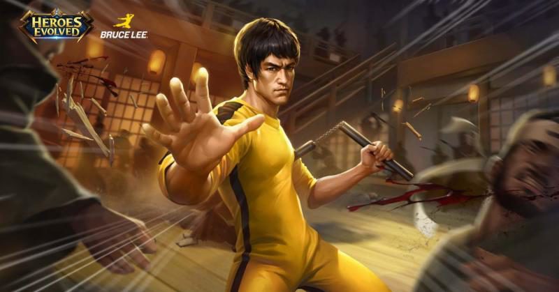 Bruce Lee Legendary Kung Fu Master Joins the HEROES EVOLVED Cast