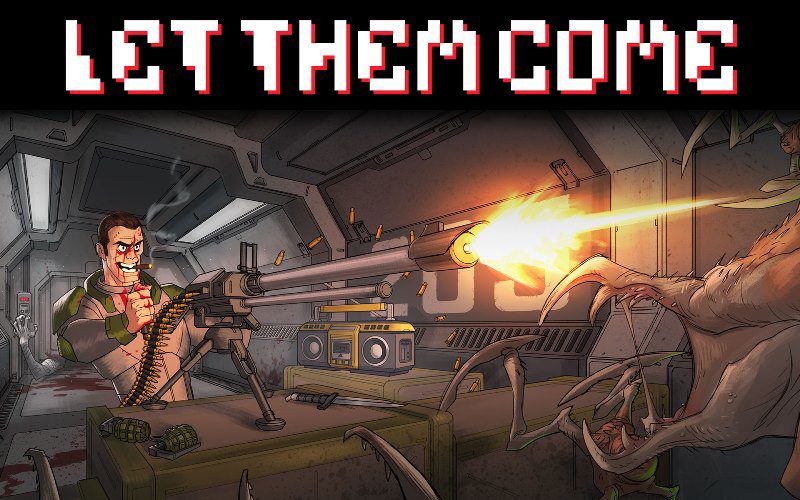 LET THEM COME Sci-fi Pixel-Style Shooter Now Available on Xbox One, PC and Mac