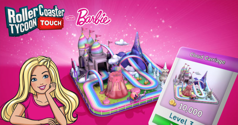 The Barbie Season Now Available in RollerCoaster Tycoon Touch