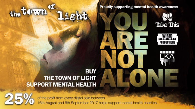 Town of Light Dev Makes $10,000 Donation to Take This, Inc. in Aid of Mental Health Awareness