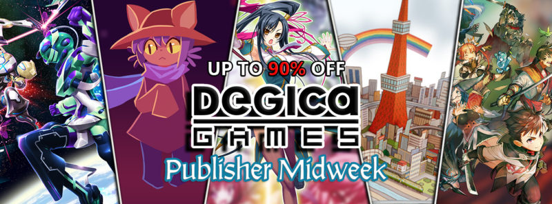 Degica Games Announced Steam Midweek Sale