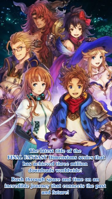 FINAL FANTASY DIMENSIONS II Released on Mobile Devices