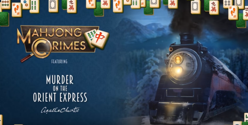 Solve Agatha Christie’s  Murder on the Orient Express in MAHJONG CRIMES
