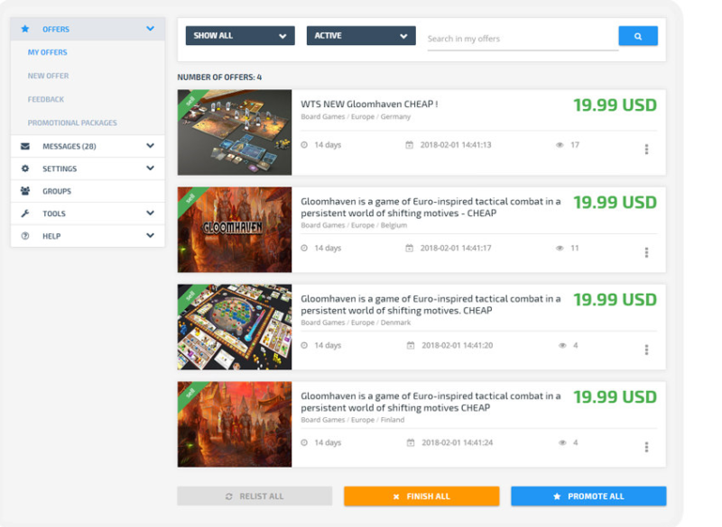 MMO AUCTIONS Global Gaming Marketplace Begins Kickstarter Campaign