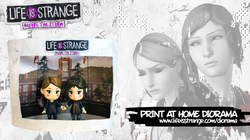 Life is Strange: Before the Storm Print at Home Diorama Available Now