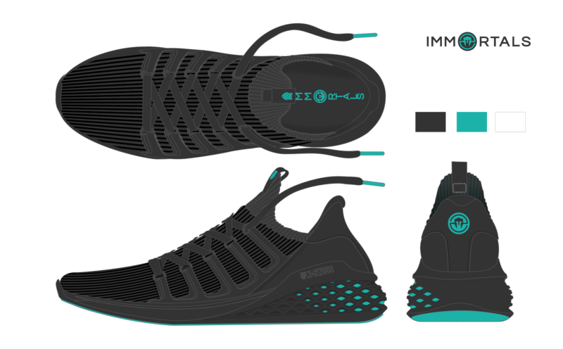 K-Swiss and Immortals Announce First Ever Shoe Designed Exclusively for an eSports Team