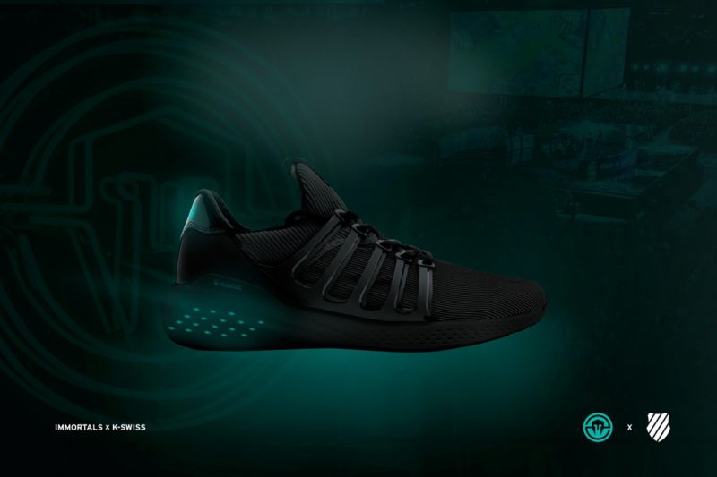 K-Swiss and Immortals Announce First Ever Shoe Designed Exclusively for an eSports Team