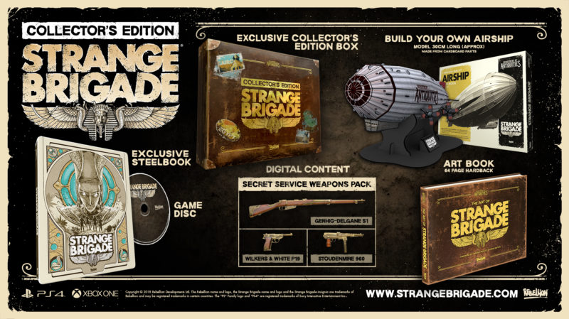 STRANGE BRIGADE Launch Date Revealed by Rebellion