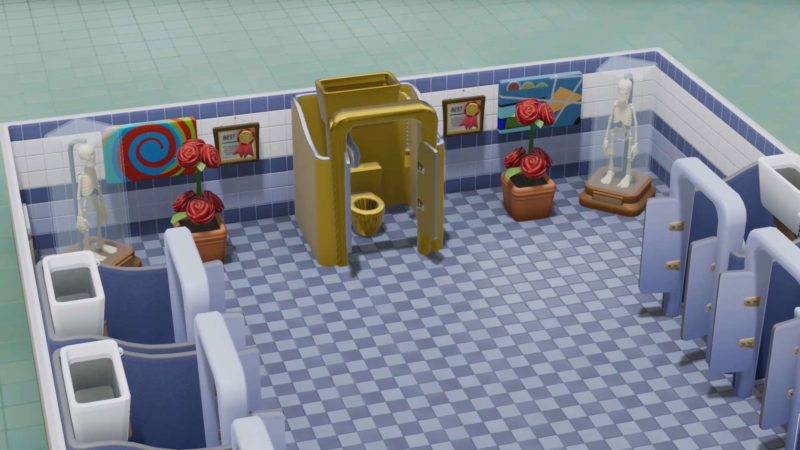 Two Point Hospital Reveals The Golden Toilet!