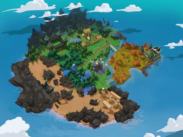 BATTLERITE Royale Reveals New Island Map