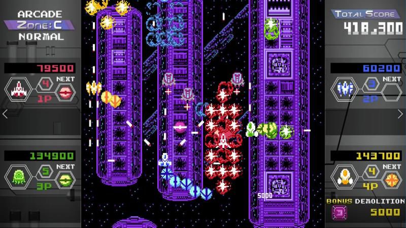 QUAD FIGHTER K 4-Player Co-op Retro Shooter Now on Nintendo eShop for Switch