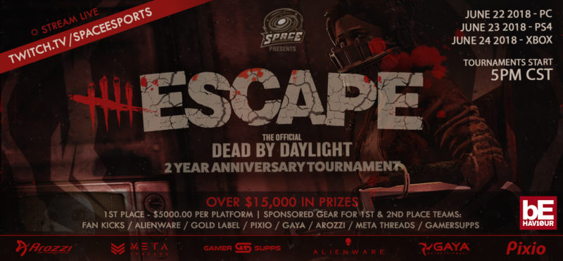 Dead By Daylight Teams Up with Space eSports for Inaugural Tournament
