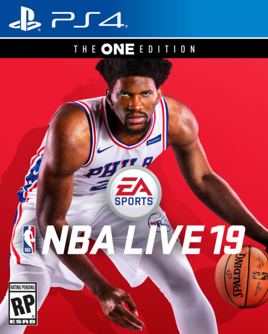 EA SPORTS NBA LIVE 19 Cover Features Joel Embiid