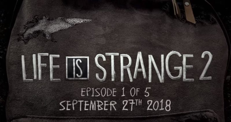 LIFE IS STRANGE 2 Returns to Xbox One, PS4, and PC Sep. 27