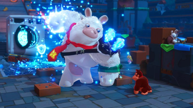 Mario + Rabbids Kingdom Battle Donkey Kong Adventure Now Out for Nintendo Switch